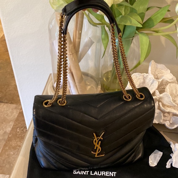 💯 YSL Loulou Medium Matelasse bag 💼 - Picture 13 of 14